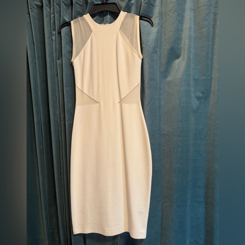 French Connection- white cocktail dress
